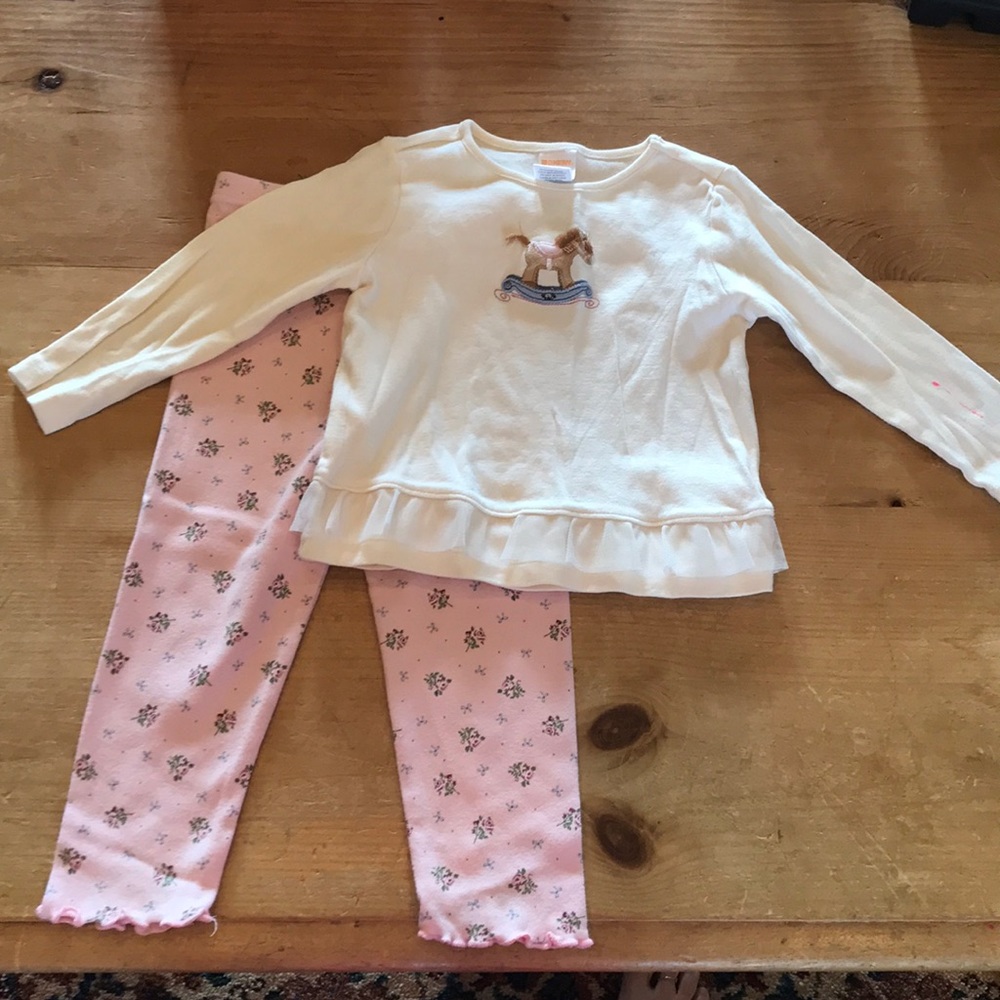 🍡Gymboree top and pants must bundle